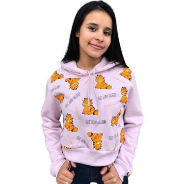 Imagem de Blusa De Frio Moletom Feminina Cropped-Feminino