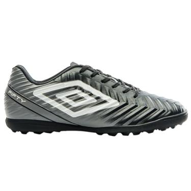 Imagem de Chuteira Umbro Society Fifty V Masculino Preto e Cinza Original (Preto e Cinza, BR, Adulto, Numérico, 39)