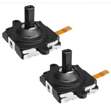 Imagem de Joysticks Replacement Kit for Oculus Quest 2 Controller/Meta Quest 2 Controller (2 Pack), DUXICEPIN Joysticks for Meta Quest 2 Controller Accessories (Black-2-in-1)