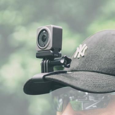 Imagem de SOH Baseball Hat Clip Mount Baseball Cap Clamp Quick Release Mount Compatível com GoPro Hero 13 12 11 10 9 8 7 6 5 Preto, DJI Osmo Action 5 Pro/4/3/2, AKASO/Crosstour/Campark e mais