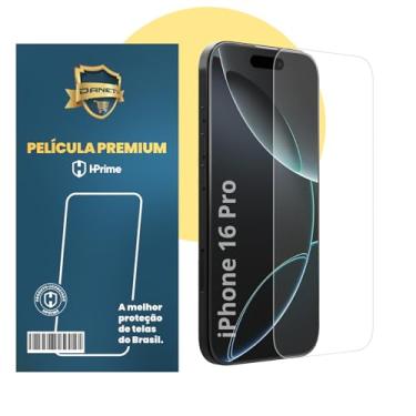 Imagem de Pel�cula Nanoshield Danet Premium para iPhone 16 Pro 6.3" - Prote��o Anti-Digital e Resist�ncia Superior a Impactos