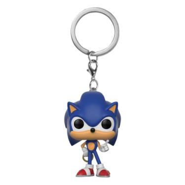 Imagem de Funko Pop! Keychain: Jogos - o Sonic com anel Collectible Toy, multi