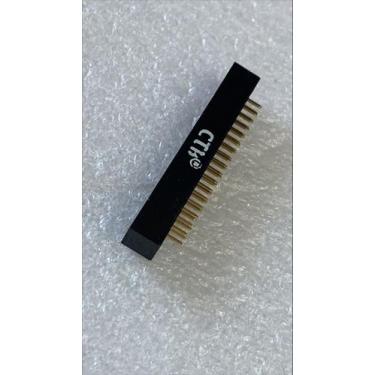 Imagem de Conector Macho Header 2x17p/pci180g Low Prof Kit C/10 Peças - foursolu