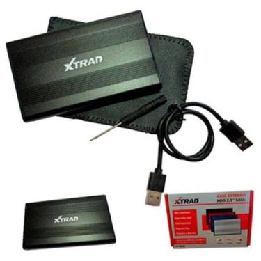 Imagem de Case Para Hd De Notebook 2,5" Externo Usb 2.0 E Sata Ii Em Alumínio Xt