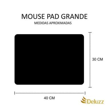 Imagem de Mouse Pad Grande Infantil Bebê Princesa e Unicórnio - Deluzz