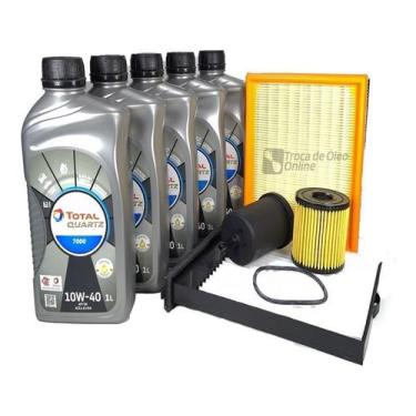 Imagem de Kit Troca De Óleo Peugeot 307 2.0 16v Acima D 2007 Flex