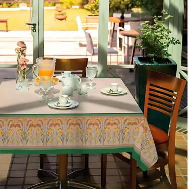 Imagem de Toalha de Mesa 4 Lugares POP Quadrada Lepper 140x140cm , Toscana
