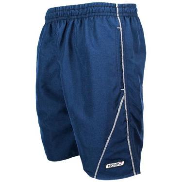 Imagem de Short Bermuda Calção Tactel Masculino Elástico Cordão Academia Treino 