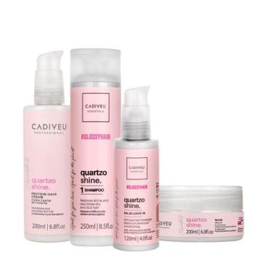 Imagem de Kit Cadiveu Professional Essentials Quartzo Shine Shampoo Máscara Pré 