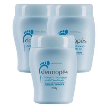 Imagem de Dermopés Creme Tratamento Hidrata E Restaura Os Pés Abelha Rainha (3 U