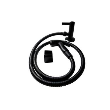 Imagem de Ducha Higiênica para banheiro Black Abs 1,20 completa no c 72 - Nitro 