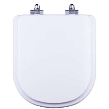 Imagem de Assento Sanitario Fechamento Lento Life Branco Para Louça Celite - Pon