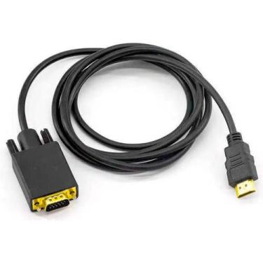 Imagem de Cabo Conversor HDMI Para VGA - 1,8 Metros - FULL HD 1080p - PONTO DO N
