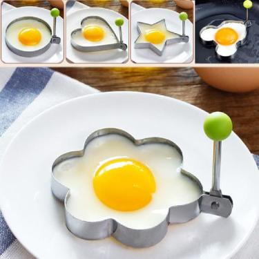 Imagem de Molde Forma Omeleteira Panqueca Ovo Frito Aço Inox - Ami