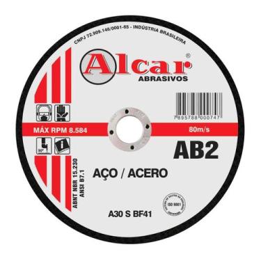 Imagem de Disco Corte Ferro 10x1/8x5/8 Ab2  - Alcar