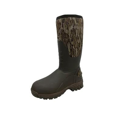 Imagem de FROGG TOGGS Bota masculina Ridge Buster impermeável, de borracha isolada, neoprene e Thinsulate, Mossy Oak Bottom land, 12