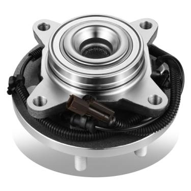 Imagem de DNA MOTORING Conjunto do cubo do rolamento da roda dianteira com sensor ABS compatível com Ford F150 RWD 15-17, OEM-WHA-0252