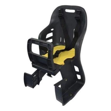 Imagem de Cadeirinha Cadeira Infantil Traseira Carona Bicicleta Garupa Cor Preto