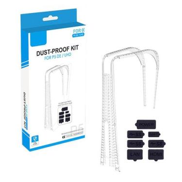 Imagem de Kit Anti Poeira Para Playstation 5 Tampa de Silicone Protetor - KJH