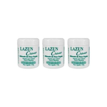 Imagem de Alisante Lazun 100G Verde-Regular-Kit C/3Un