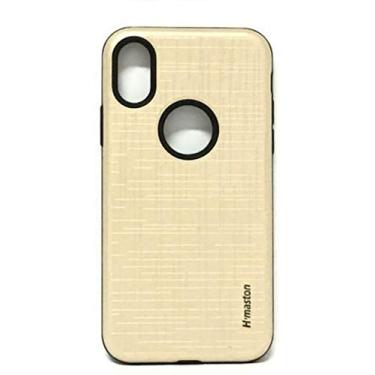 Imagem de Capinha Anti Impacto para celular Iphone X Dourada, H Maston, 37859378, Dourado