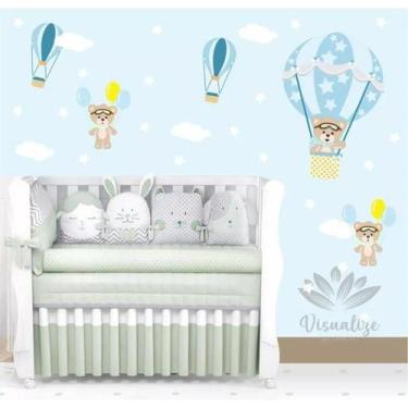 Imagem de Adesivo Decoração De Interior Quarto De Bebê Berçário Menino - PINKIE