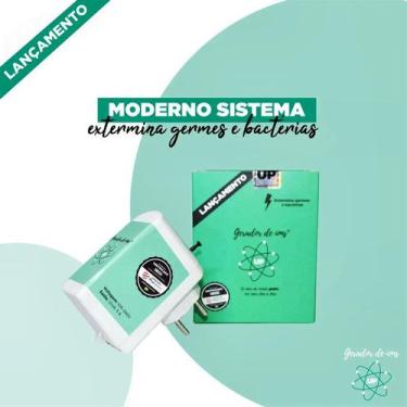 Imagem de Purificador De Ar Portátil Gerador de Íons Negativos - Elimina Germes 