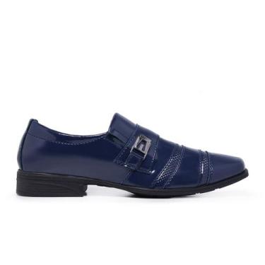 Imagem de Sapato Social Masculino Bico Fino Quadrado Formal Para Homem - Schiare