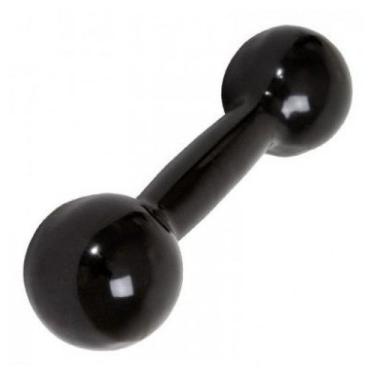 Imagem de Halter 9kg Revestido Biofit Sports