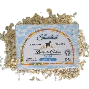 Imagem de Sabonete Cremoso Leite de Cabra e Aveia 100g Suavitrat - ubon