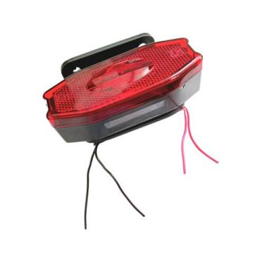 Imagem de 1 Sinaleira Lanterna Lateral Led Peixinho Caminhão Carreta Com Vigia V