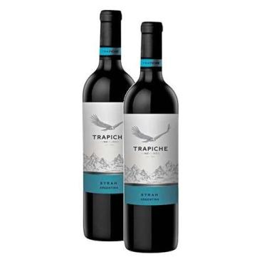 Imagem de kit 2 Vinho Tinto Trapiche Vineyards Syrah 750ml