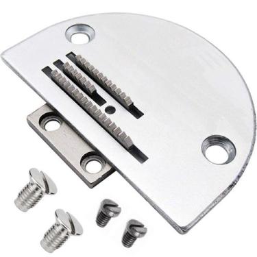 Imagem de Chapa Agulha Dente Serrilha Parafuso Costura Reta Industrial - Evolver