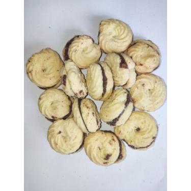 Imagem de Biscoito nata com nutella pacote de 500g (quinhentas gramas) - NATURAL