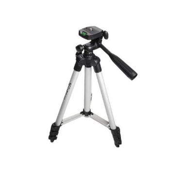 Imagem de Tripé Telescópio Para Ring Light Câmera Celular 1M Ajustável - Lojas J