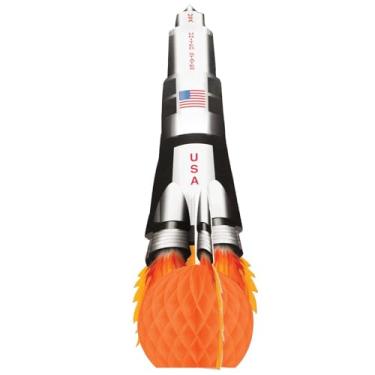 Imagem de Creative Converting Foguete espacial com explosão de favo de mel