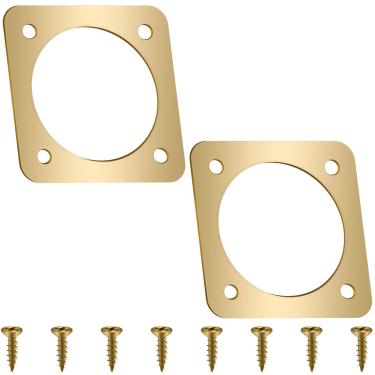 Imagem de Ripeng Guarda de casa de pássaro de metal com portal de cobre para casas de pássaro azul oriental, abertura de 3,8 cm (2 peças)