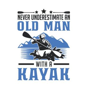 Imagem de Kayak Tagesplaner: Kajak Alter Mann Kajakfahrer Kayak Kanu/Kalender 2022 / Wochenplaner Tagesplaner Planer/Planungsbuch To-Do-Liste / 6x9 Zoll / 100 ausfüllbare Seiten