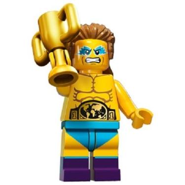 Imagem de LEGO Series 15 Collectible Minifigure 71011 - Wrestling Cahmpion