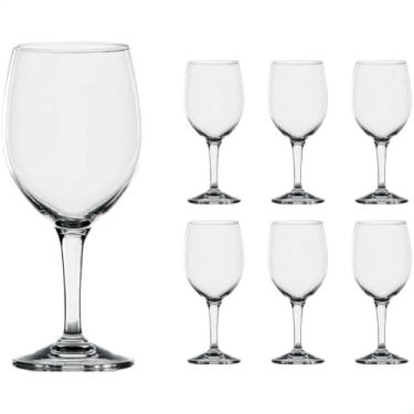 Imagem de Jogo Taças 600ml Multiuso Vinho Gin Tonica Vidro 6 Unidades