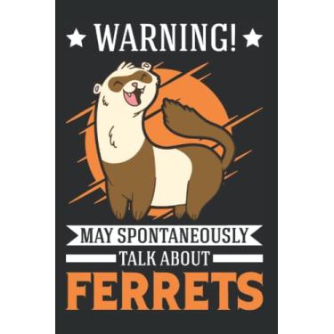 Imagem de Frettchen Tagesplaner: May spontaneously talk about Ferrets Frettchen/Kalender 2023 & 2024 / Wochenplaner Tagesplaner Planer/Planungsbuch To-Do-Liste / 6x9 Zoll / 100 ausfüllbare Seiten