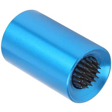 Imagem de Cue Tip Shaper, 2 Em 1 Alumínio Billiard Cue Tip Shaper Mesa de Bilhar Stick End Scuffer Tool Pool Cue Shaper 30x18mm para Moer a Ponta do Taco de Bilhar (Azul)