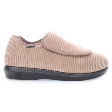 Imagem de Propét Pantufa feminina Cush Nfoot, Veludo de pedra, 10.5 Wide