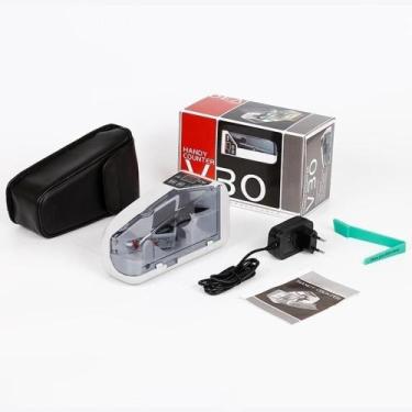 Imagem de Contador cedulas maquina contar dinheiro portatil notas euro real dola