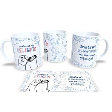 Imagem de Caneca de Porcelana Personalizada Com Frases Engraçadas e Deboche dia do Professor (Religião)