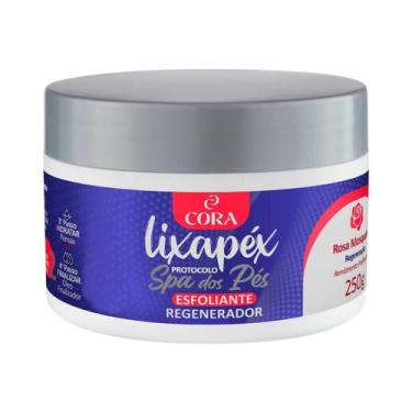 Imagem de Creme Esfoliante Lixapéx Rosa Mosqueta Spa dos Pés Cora 250g