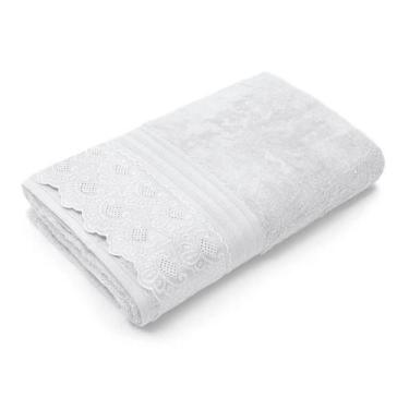 Imagem de Toalha de Banho Gigante + Rosto Cristal com Renda Buettner, Nadine Bra