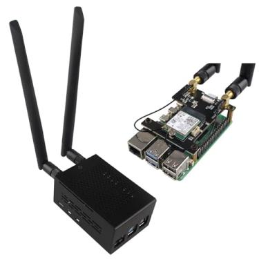 Imagem de ZDE Placa de expansão ZP590A PCIe para WiFi7 6 6E 5 HAT Adaptador WiFi 7 com capa de alumínio placa periférica PCIe ZC501 para Raspberry Pi 5 2GB 4GB 8GB 16GB