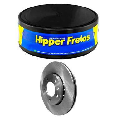 Imagem de Disco Freio Toyota Hilux SW4 2016 a 2022 Dianteiro Ventilado Hipper Freios HF512A