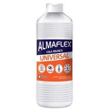 Imagem de Cola Branca Almaflex Pva Universal 1Kg 814 2058 - ALMATA, Branco